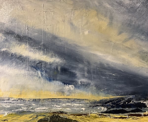 Rona Stephen - Storm A-Brewing, Kingsbarns, 2025