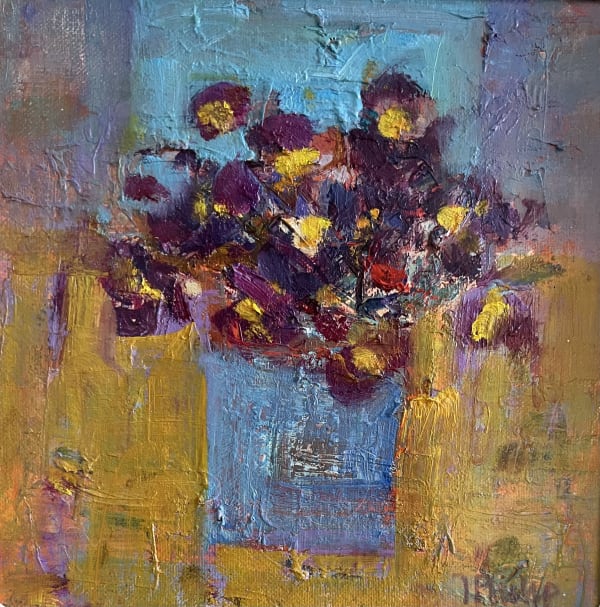 Jackie Philip - Polka Dot Pansies