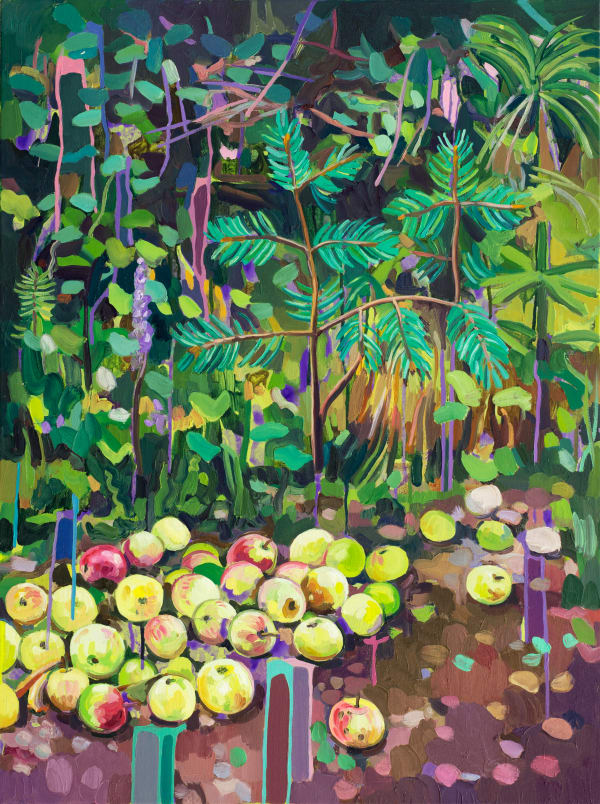 Cecilia Danell, Apple Bed, 2024