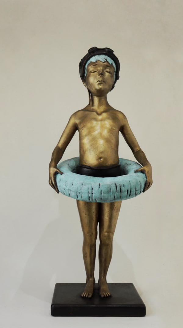 Francesca Dalla Benetta, Boy with lifesaver, 2025