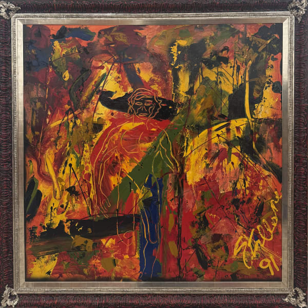 Man, 1991 Oil on canvas 60 x 60 in