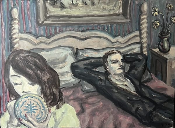 Arthur Robins, Man with Lover, 1979