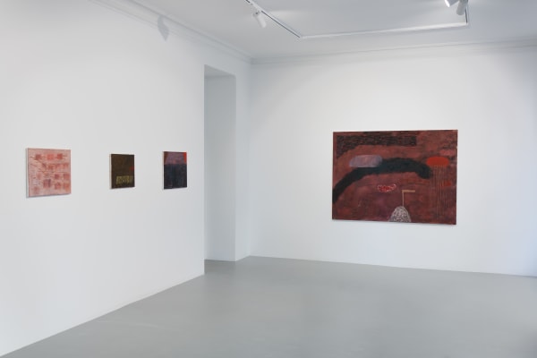 Hiu Tung Lau 2024 Let The Mud Settle Installation View Alice Folker Gallery 01