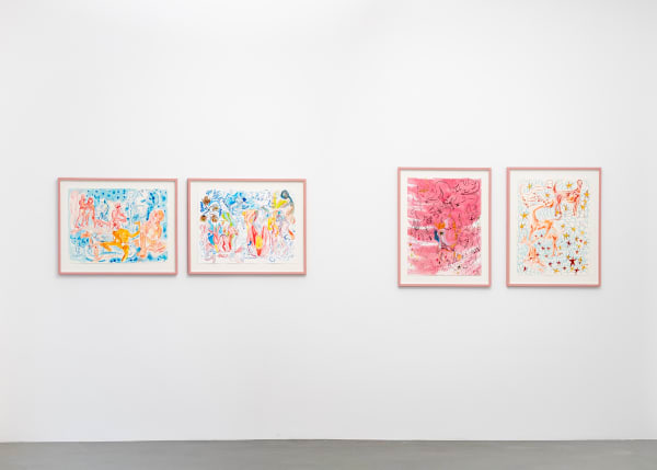 Karim Boumjimar 2023 Fluid Forms Installation View Alice Folker Gallery 02