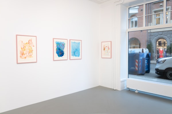 Karim Boumjimar 2023 Fluid Forms Installation View Alice Folker Gallery 04