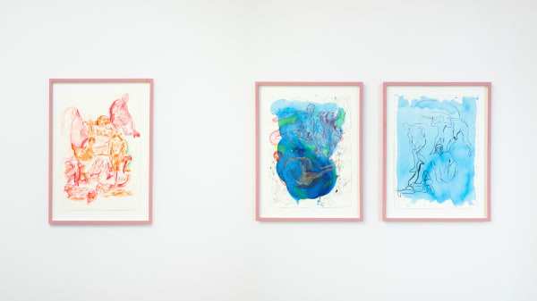 Karim Boumjimar 2023 Fluid Forms Installation View Alice Folker Gallery 06