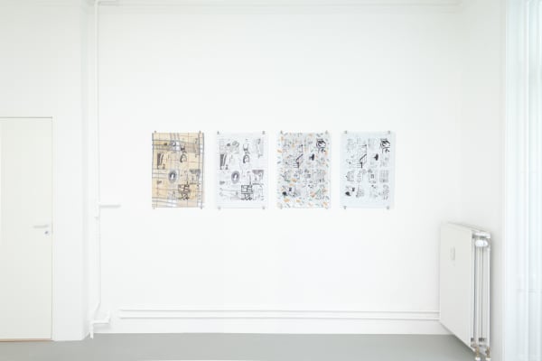 Anna Stahn John Bensons Metropolina Rose Hotel Installation View Alice Folker Gallery 24