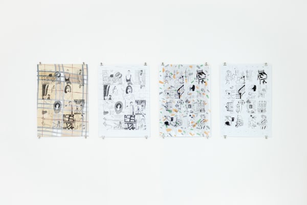 Anna Stahn John Bensons Metropolina Rose Hotel Installation View Alice Folker Gallery 25