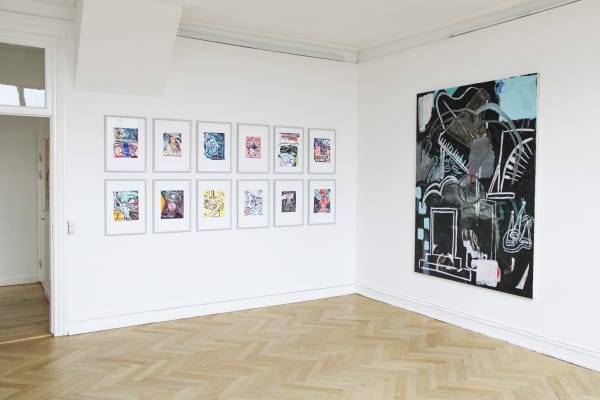 Bob Eikelboom Asger Gjerdevik 2022 Duo Exhibition Installation View Alice Folker Gallery 04