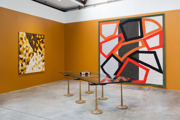 Tapisserie, Table et Boîte à Bijoux Emma BONAZZI & Fortunato DEPERO , Andrea SALVETTI, David TREMLETT