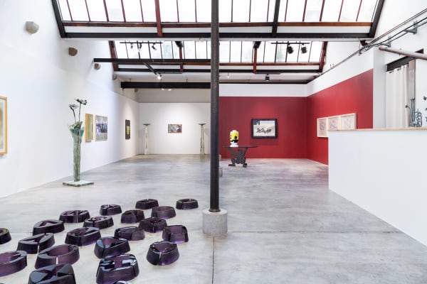 FLASH BACK Pascal BAZILE, Camille BRES, Maurizio CATTELAN, Pierre COULIBEUF, Markus HANSEN, Sophie KO, Jean-Claude MEYNARD, Marius PONS DE VINCENT, Daniel SCHLIER, Nicolas SCHNEIDER, Agnès THURNAUER, Lella & Massimo VIGNELLI, Wolf VOSTELL