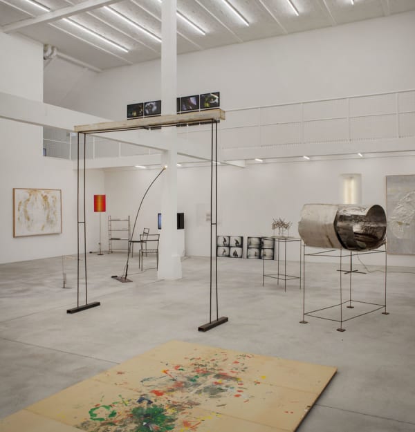 zu gast bei konrad fischer rudolf polanszky beleuchtet von f. west