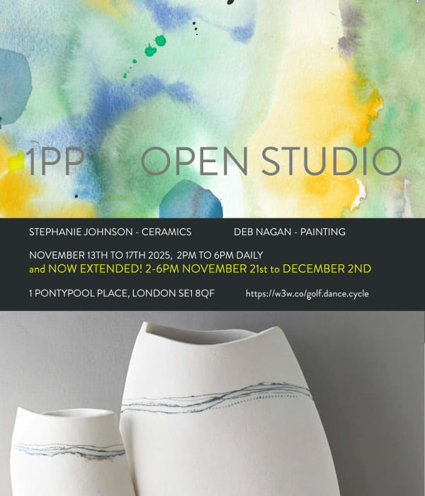 Open Studio, Paintings by Deborah Nagan & Ceramics by Stephanie Johnson