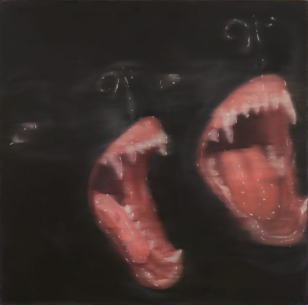 Jen Deluna The Soft Animal Of Your Body 2024 Oil On Canvas 24 X 24 In Before Crop