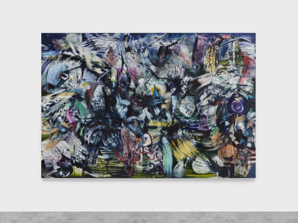 Ali Banisadr, Pandemonium of the Sun, 2025. Courtesy Olney Gleason. Photo: Charlie Rubin