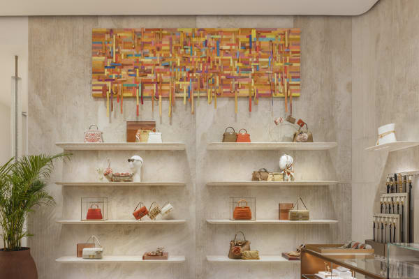 Mit Jai Inn’s captivating hand-woven artwork for FENDI’s new boutique store