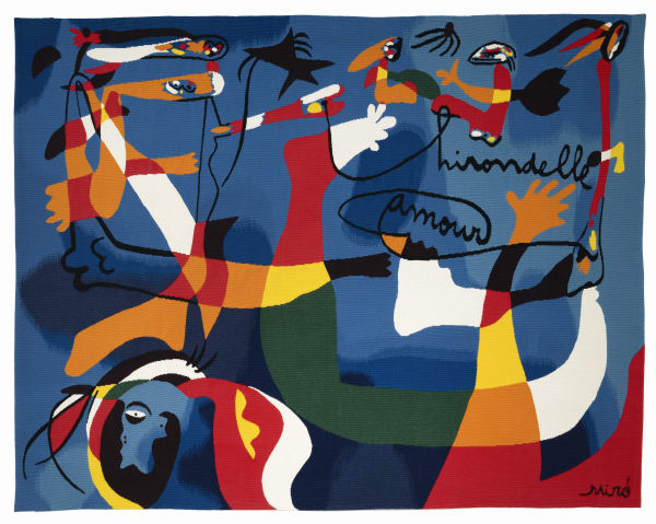 JOAN MIRÓ TAPESTRIES AT PAD LONDON