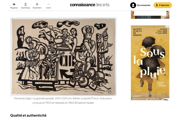 Connaissance des Arts