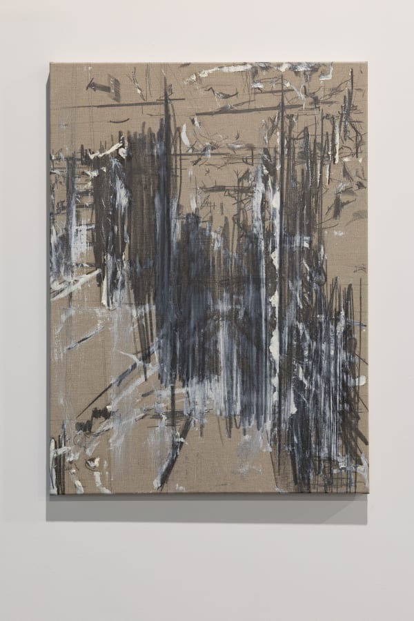 Steven Baelen 09 06 16 2025 Oil And Graphite On Canvas 76 X 56 Cm