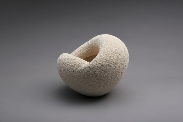 Hattori Makiko (b. 1984) Release 2016 Unglazed porcelainous stoneware 14 1/2 x 17 x 16 1/4 in. Inv# 10295 SOLD