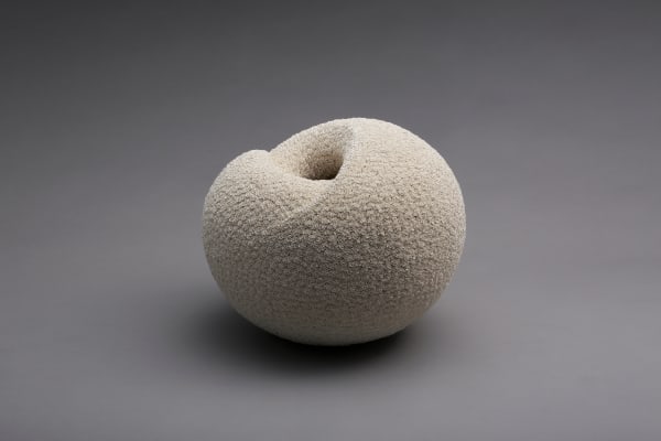 Hattori Makiko (b. 1984) Deep Sleep 2016 Unglazed porcelainous stoneware 13 1/4 x 15 3/8 x 16 1/2 in. Inv# 10296 SOLD