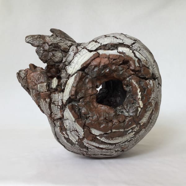 Futamura Yoshimi (b. 1959) Rebirth 2017 17 x 15 x 22 in. SOLD