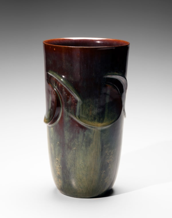 Kusube Yaichi (1897-1984) Vase Taido "Fetal Movement" ca. 1963-1964 Glazed stoneware 9 5/8 x 5 5/8 inches SOLD