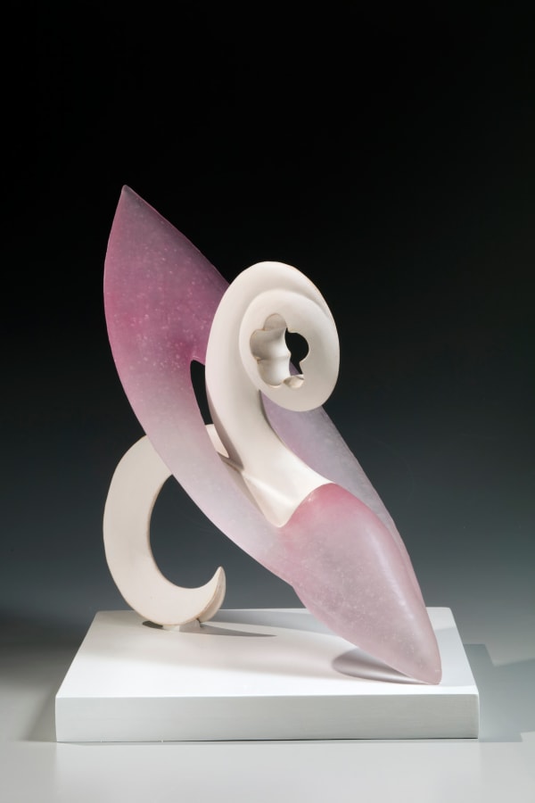 Tashima Etsuko (b. 1959) , Helvetica, Arial, sans-serif\">Cornucopia 00-VIII , Helvetica, Arial, sans-serif\">2000 , Helvetica, Arial, sans-serif\">Stoneware and cast glass , Helvetica, Arial, sans-serif\">16 1/2 x 15 1/2 x 7 inches , Helvetica, Arial, sans-serif\">Inv# 10848 , Helvetica, Arial, sans-serif\">SOLD