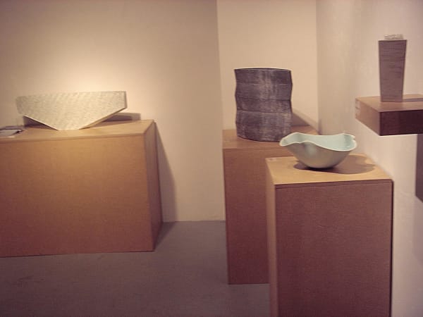 Installation view Left to right: Kishi Eiko, Mihara Ken, Kawase Shinobu, Kondo Takahiro