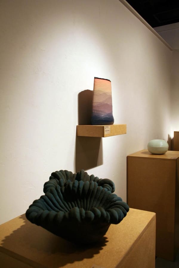 Installation view Left to right: Katsumata Chieko, Miyashita Zenji, Yagi Akira
