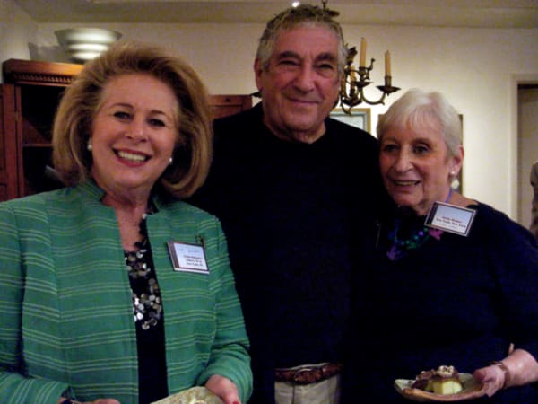 Special dinner for the artist hosted by Alice and Halsey North