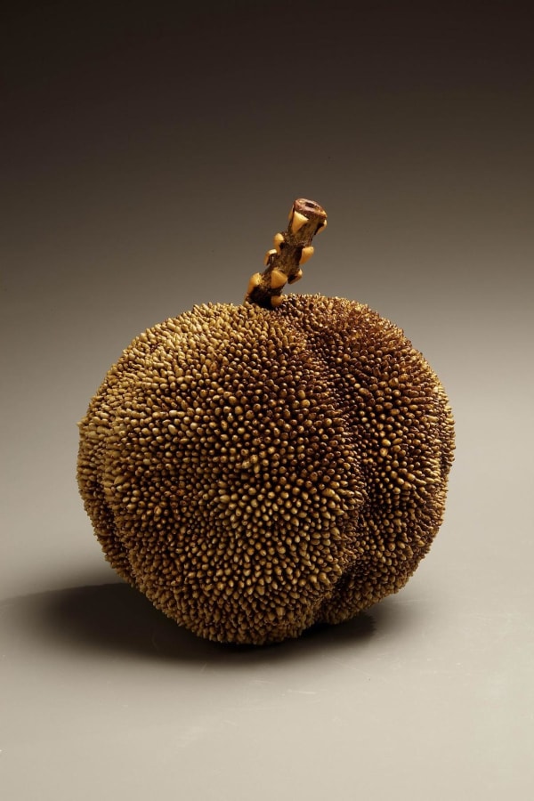 Sugiura Yasuyoshi (b. 1949) Sculpture of Japanese Bayberry (Yama-momo), 2009 5 7/8 x 6 1/8 x 7 3/8 inches Inv# 6027