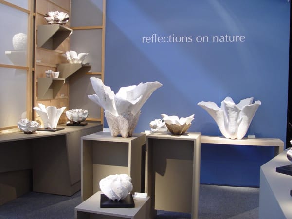 Koike Shoko installed at Joan B Mirviss LTD's booth SOFA NY 2010