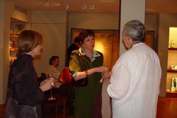 Opening reception at Joan B Mirviss LTD September 13, 2010