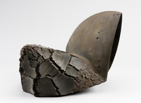 Untitled MV-1016, 2010 Stoneware with iron-filings 16 1/4 x 20 1/8 x 13 1/2 inches Inv# 6881 SOLD