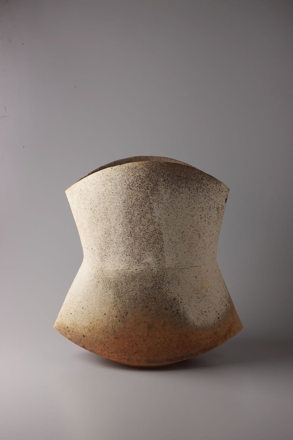 Kodô (Pulse), 2011 Multi-fired unglazed stoneware 16 1/2 x 15 1/2 x 10 7/8 inches Inv# 7063 Sold