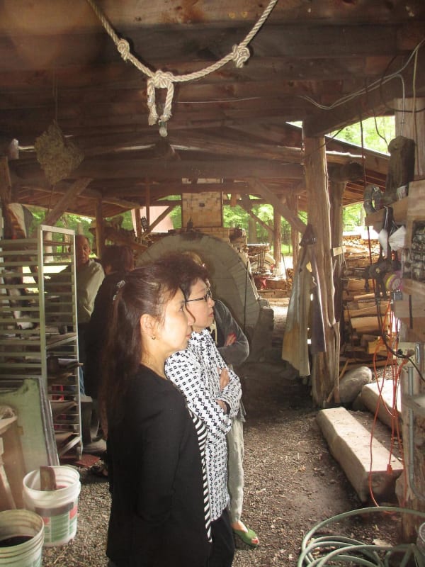 Saturday excursion with the artists June 9, 2012 Studio of Jeff Shapiro & Storm King Art Center Click on photo for more images