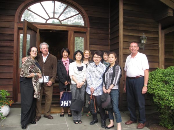 Saturday excursion with the artists June 9, 2012 Studio of Jeff Shapiro & Storm King Art Center Click on photo for more images