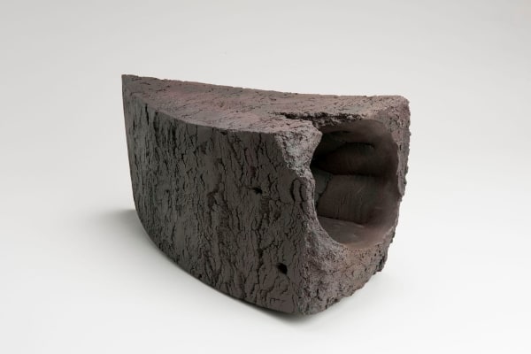Akiyama Yô (b. 1953) Untitled MV 1422 2014 Unglazed stoneware with iron filings 10 7/8 x 20 1/2 x 9 7/8 in. Inv# 9067