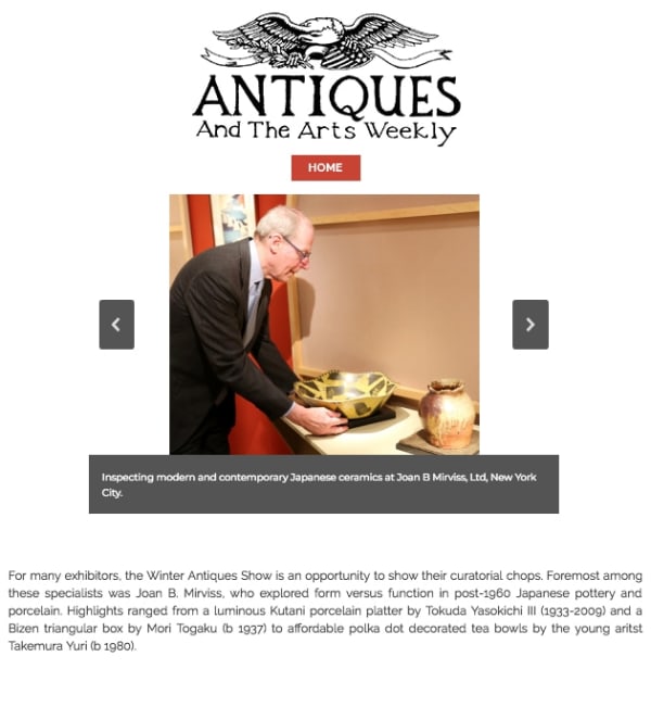 Antiques And The Arts Weekly