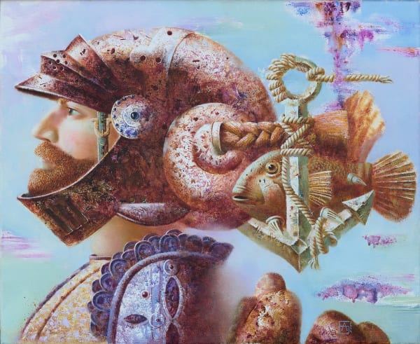 Morning 45 x 55 cm Oil on canvas