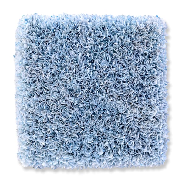 Flower Field 60 x 60 cm Rice Paper and Acrylic on Canvas