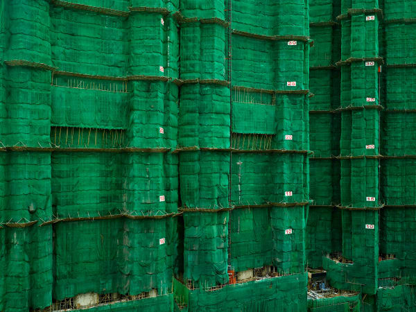 Green Cocoon #18, Hong Kong 101 x 134 cm Photograph on Hahnemuhle Paper