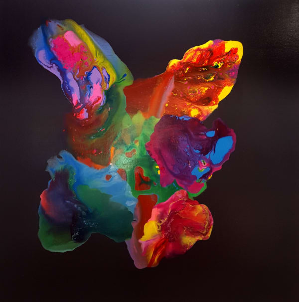 Two hundred and thirty eight 170 x 170 cm Acrylic on canvas