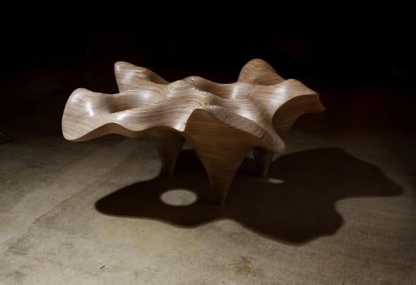 Expose Exposed 150630 White Birch Wood 90h x 122w x 40d cm