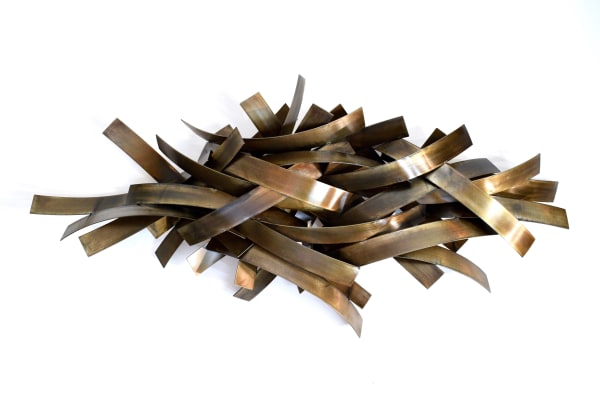 Matt Devine Harvest #5, 2017 Aluminium with Patina 183h x 86w x 20d cm