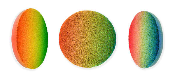 Hong Yi Zhuang (China - b.1962) Flowerbed ZHY143, 2021 Rice Paper and Acrylic on Canvas 100h cm