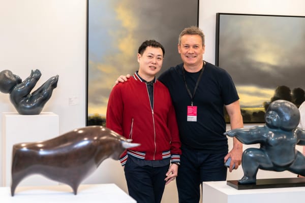 Founder Owner Chris Churcher's Interview with Affordable Art Fair SG!