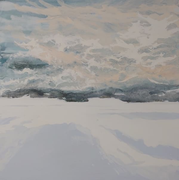 Herman Lohe, Winter scene in March, 2022