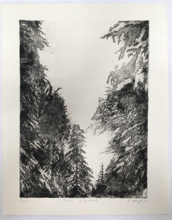 Alex Gough, Metsän Hiljasuus (Silence of the forest), 2021